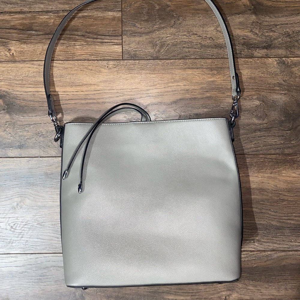Gray Shoulder Purse